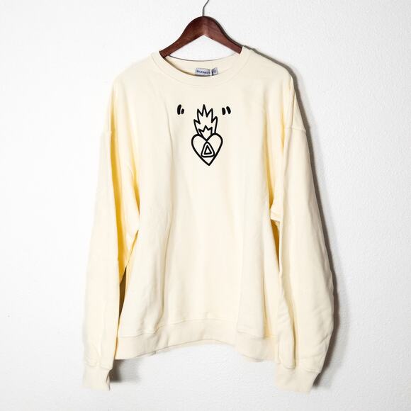 NEW Aelfric Eden Women’s Sweatshirt Streetwear Indie Graphic Print Oversized XL - Picture 1 of 9